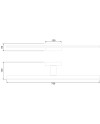 MORNE * APLIQUE IP44 NEGRO 20W